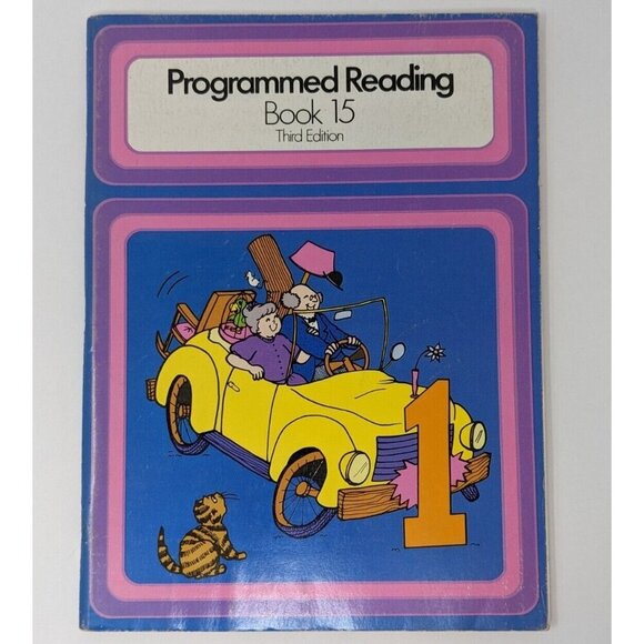 Programmed Reading Book 15 Cynthia Dee Buchanan Sullivan 1973 Montessori Vtg - Picture 1 of 3